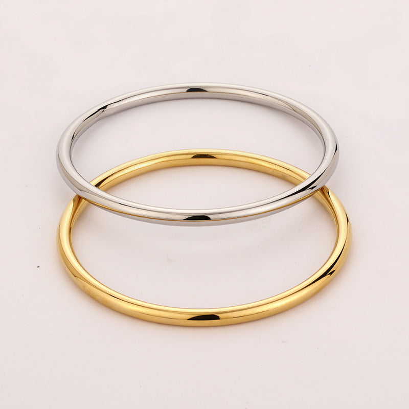 Bracelet antique tout-assorti en acier inoxydable circulaire