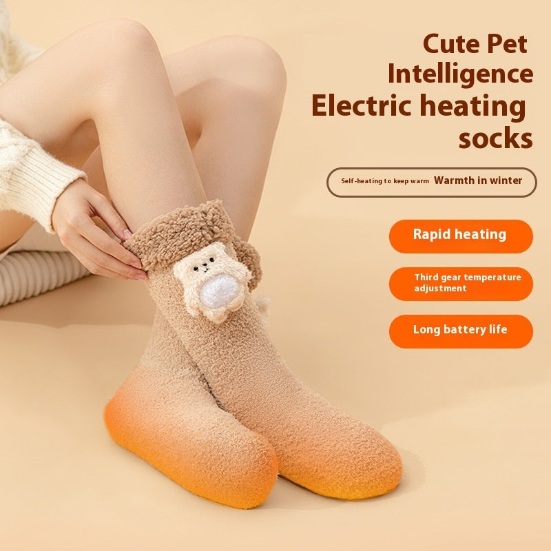 Chaussettes Groomy chauffantes électriques