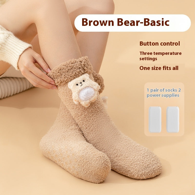 Chaussettes Groomy chauffantes électriques