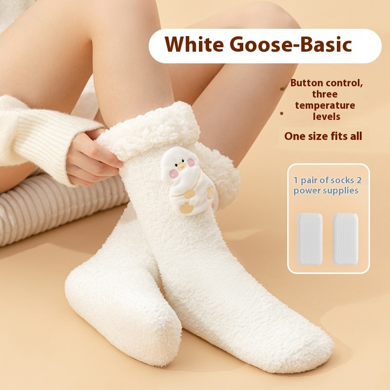 Chaussettes Groomy chauffantes électriques