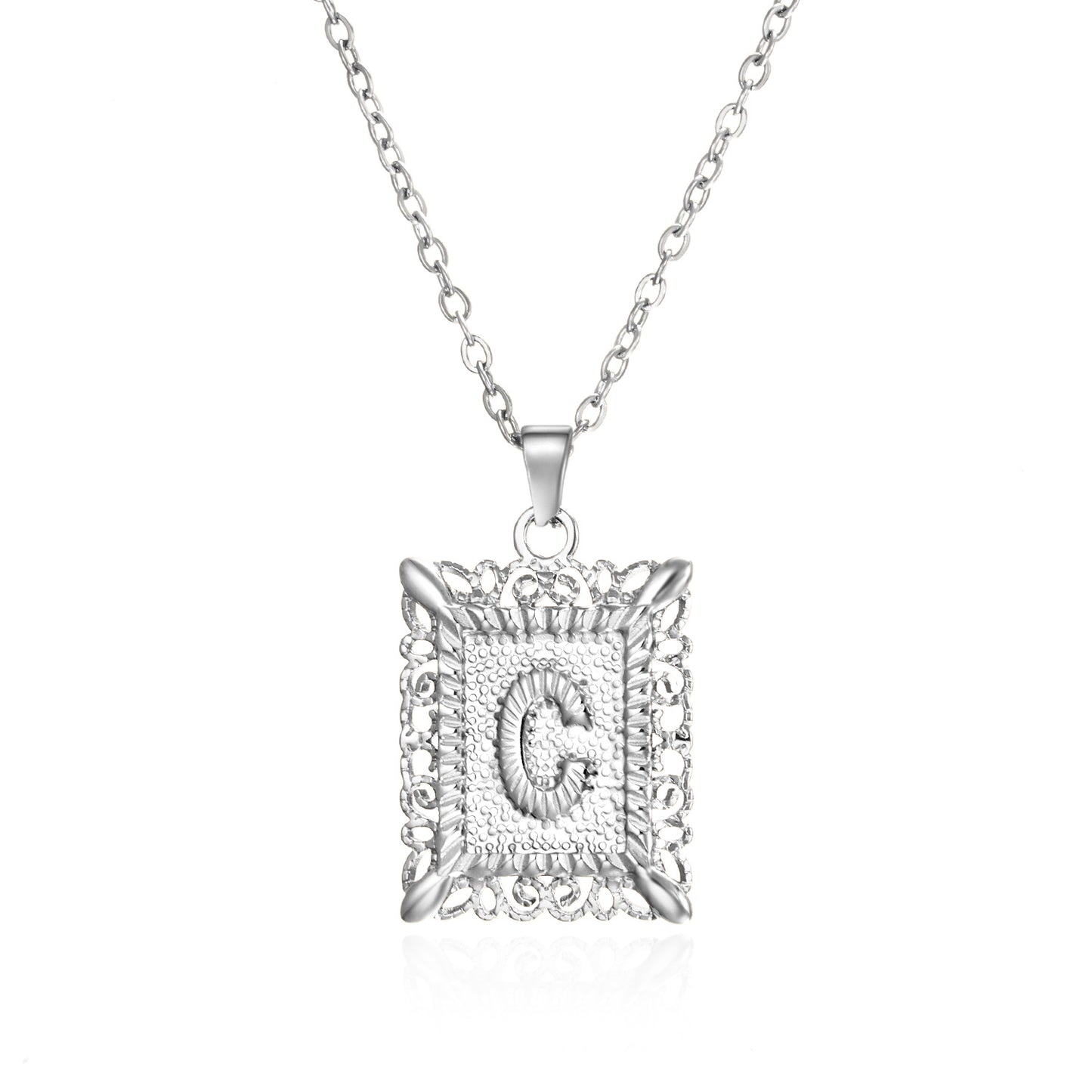 Collier ras du cou en acier inoxydable avec initiales de l'alphabet 26 pour homme et femme, couleur or, idéal pour une fête d'anniversaire ou comme cadeau.