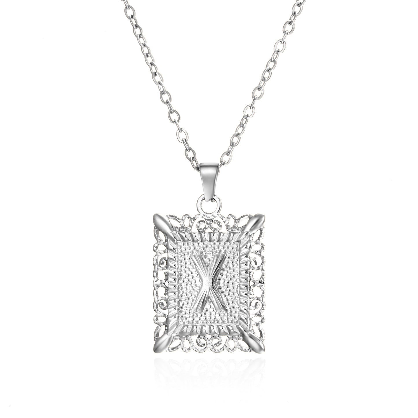 Collier ras du cou en acier inoxydable avec initiales de l'alphabet 26 pour homme et femme, couleur or, idéal pour une fête d'anniversaire ou comme cadeau.