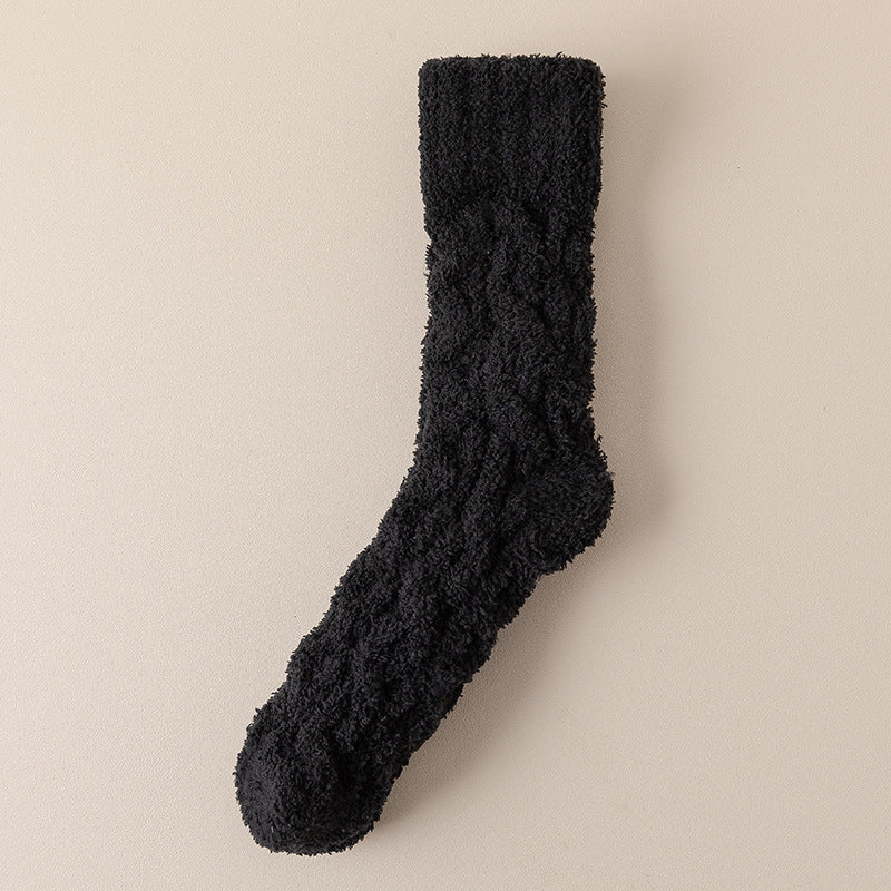 Chaussettes Snow en velours épais