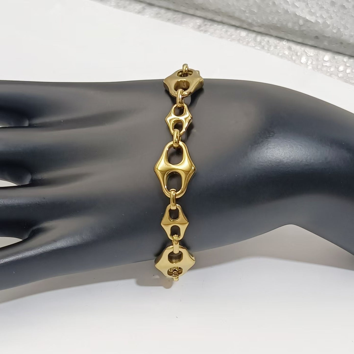 Bracelet nez de cochon en acier inoxydable