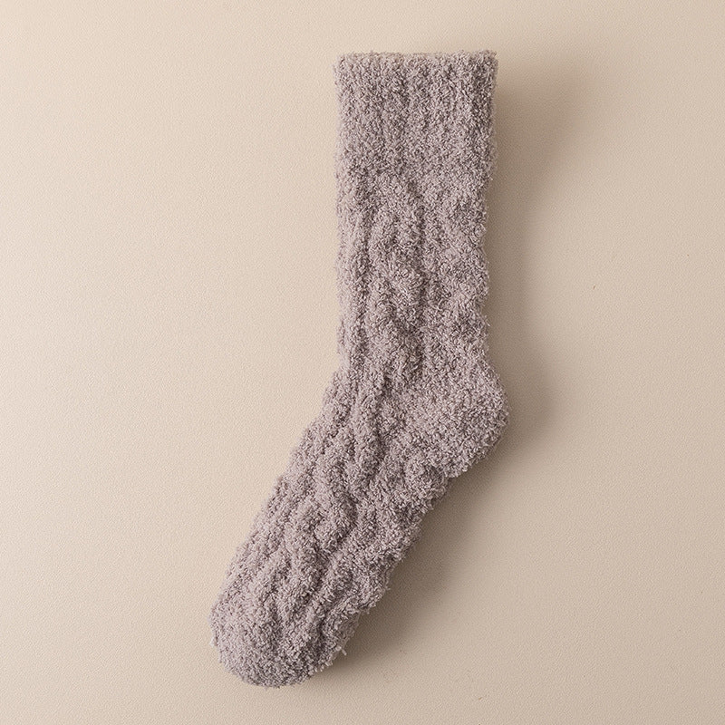 Chaussettes Snow en velours épais