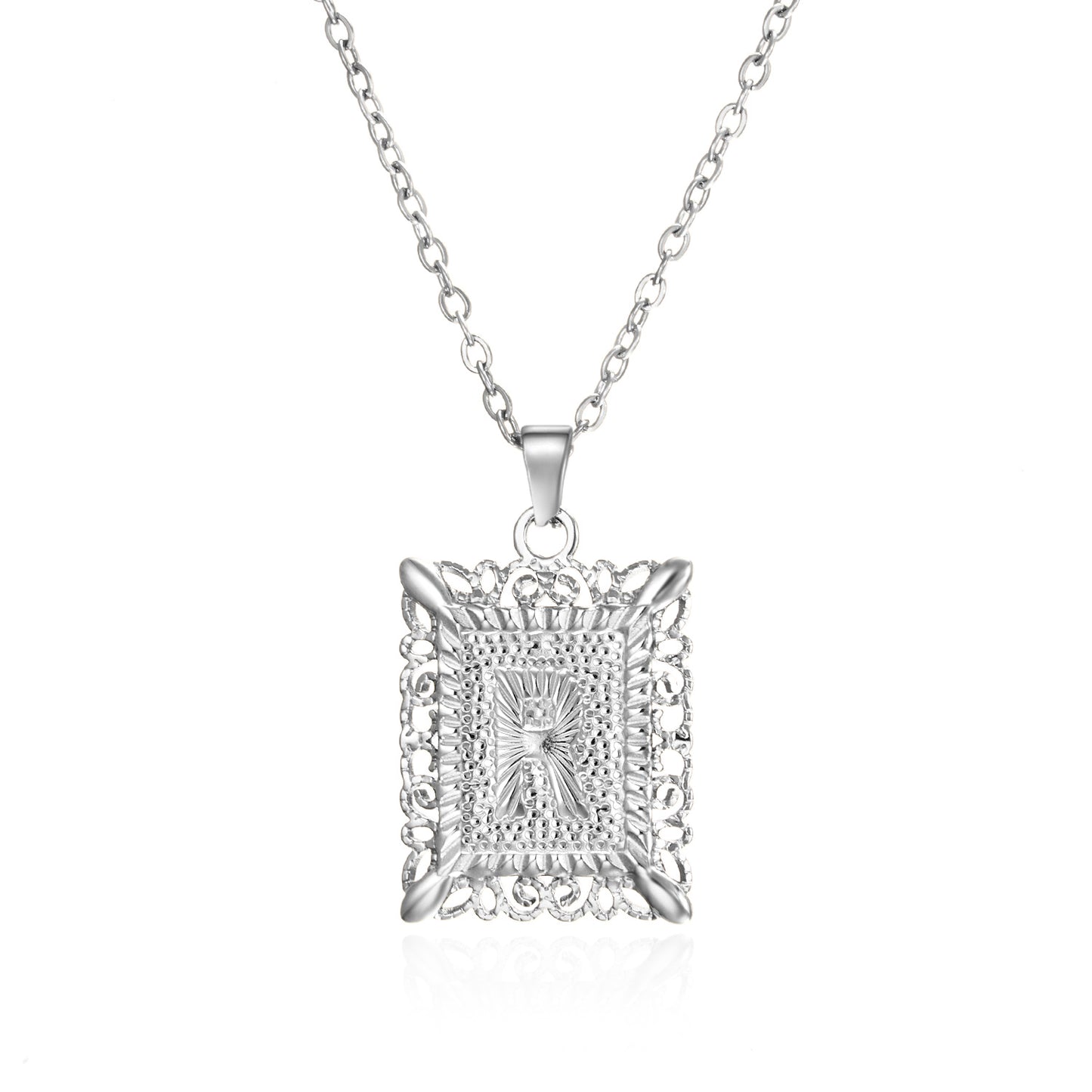 Collier ras du cou en acier inoxydable avec initiales de l'alphabet 26 pour homme et femme, couleur or, idéal pour une fête d'anniversaire ou comme cadeau.