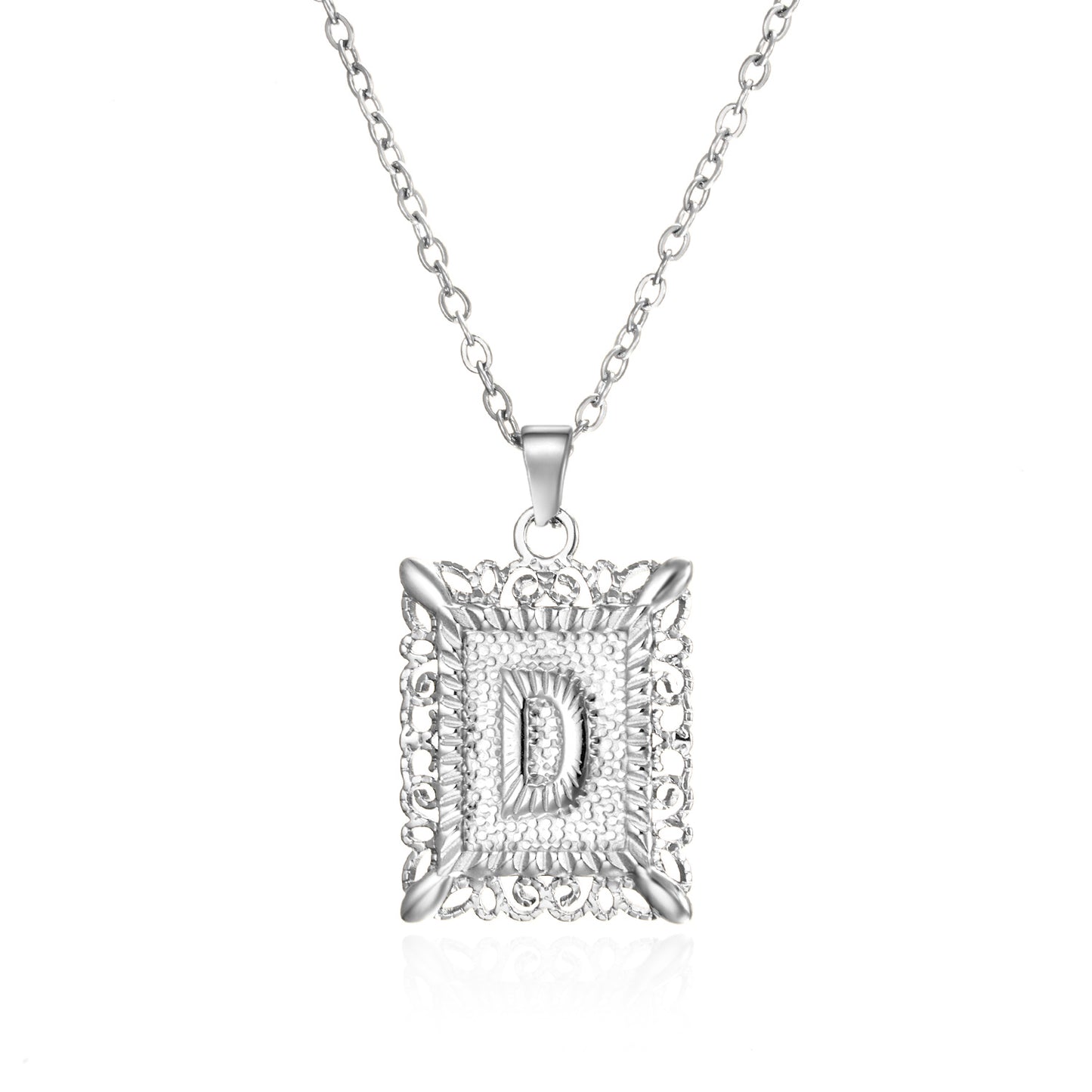 Collier ras du cou en acier inoxydable avec initiales de l'alphabet 26 pour homme et femme, couleur or, idéal pour une fête d'anniversaire ou comme cadeau.