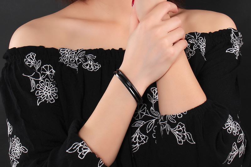 10MM Stainless Steel Fluted Bracelet