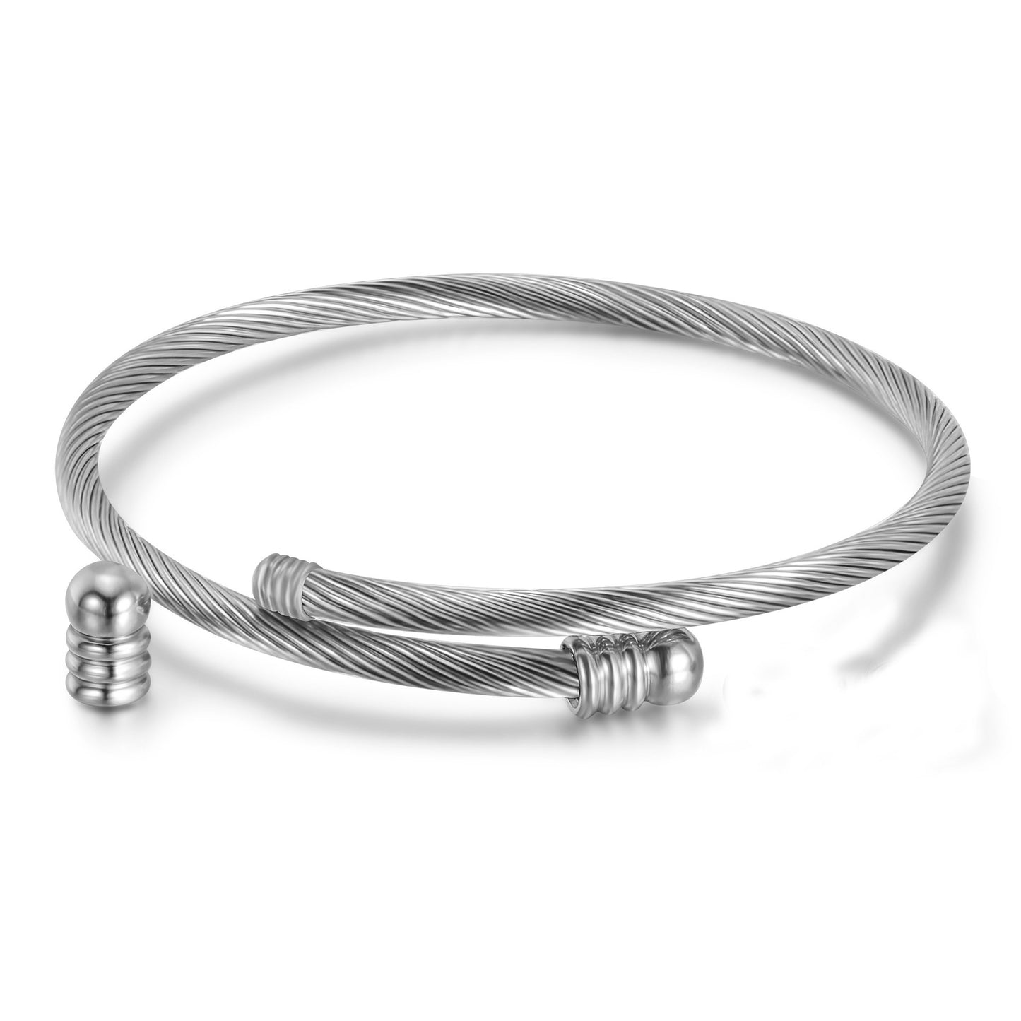 Love Bracelet Cable Wire Stainless Steel Wire Braided Bracelet