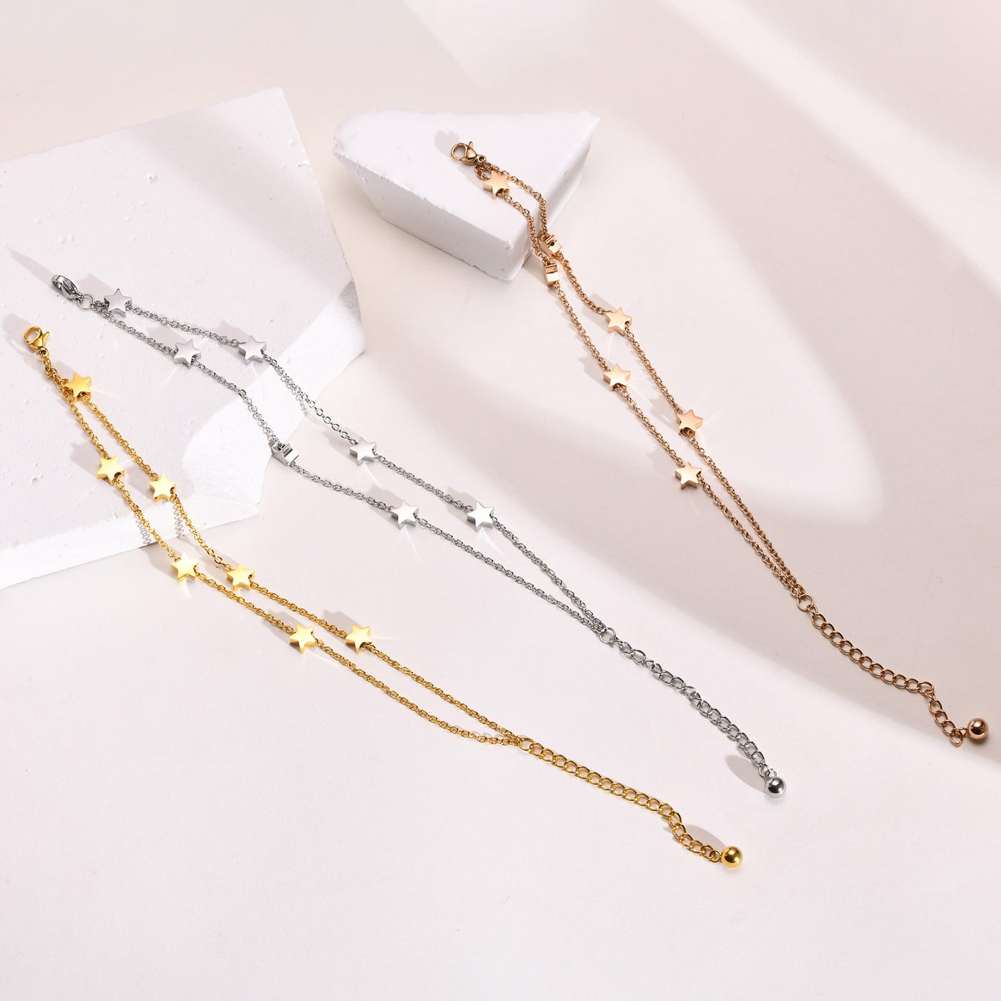 Stainless Steel XINGX Double-layer Bracelet