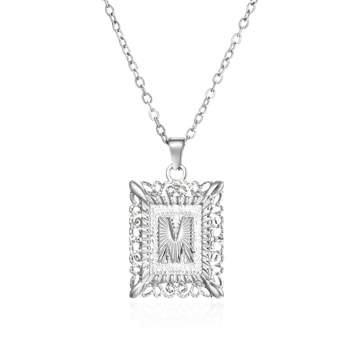 Collier ras du cou en acier inoxydable avec initiales de l'alphabet 26 pour homme et femme, couleur or, idéal pour une fête d'anniversaire ou comme cadeau.