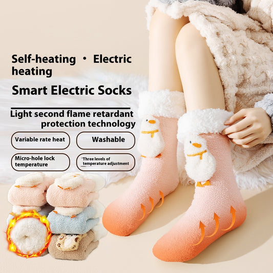 Chaussettes Yumi chauffantes électriques