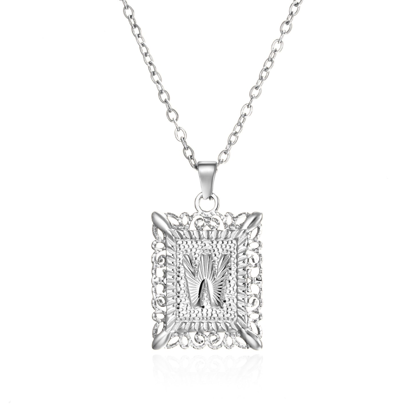 Collier ras du cou en acier inoxydable avec initiales de l'alphabet 26 pour homme et femme, couleur or, idéal pour une fête d'anniversaire ou comme cadeau.