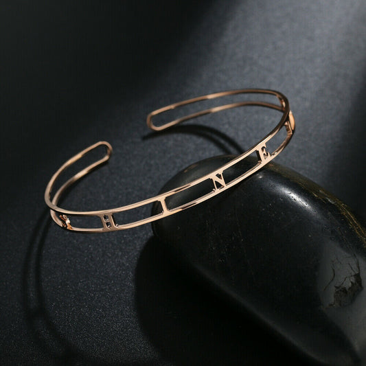 Custom Stainless Steel Personalized Name Bracelet