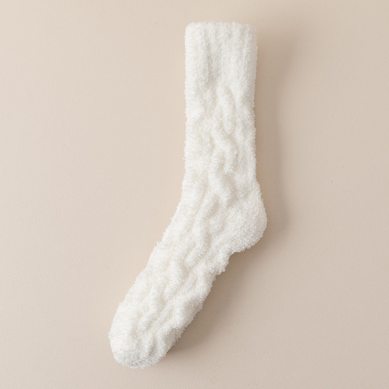 Chaussettes Snow en velours épais