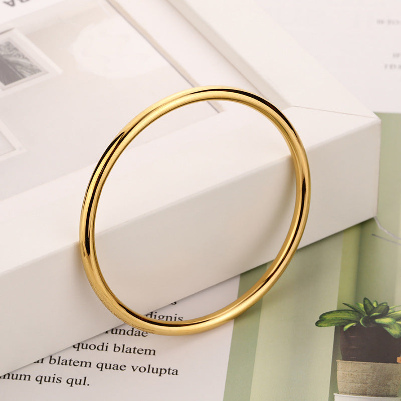 Bracelet antique tout-assorti en acier inoxydable circulaire