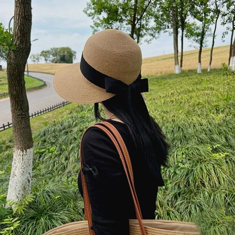 Chapeau pour femme avec nœud français élégant